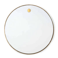 Regina Andrew - 21-1045NB - Mirror - Hanging - Natural Brass