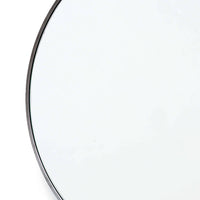 Regina Andrew - 21-1045STL - Mirror - Hanging Circular - Blackened Steel