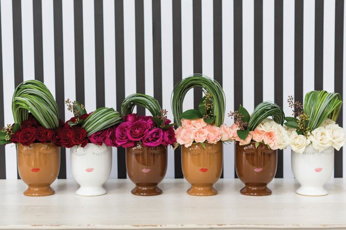 Design Shop Caramel Celfie Collection Pot, 2.75" X 3.5", Set of 8.