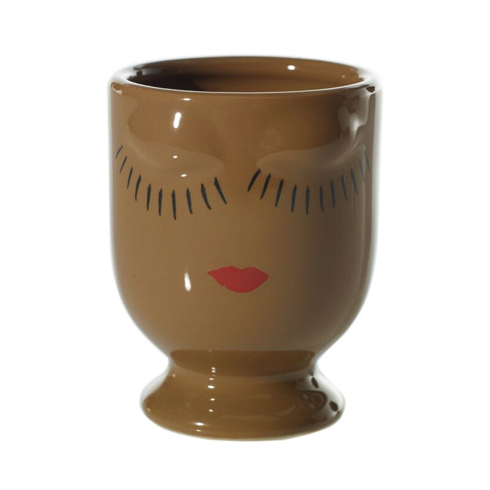 Design Shop Caramel Celfie Collection Pot, 2.75" X 3.5", Set of 8.