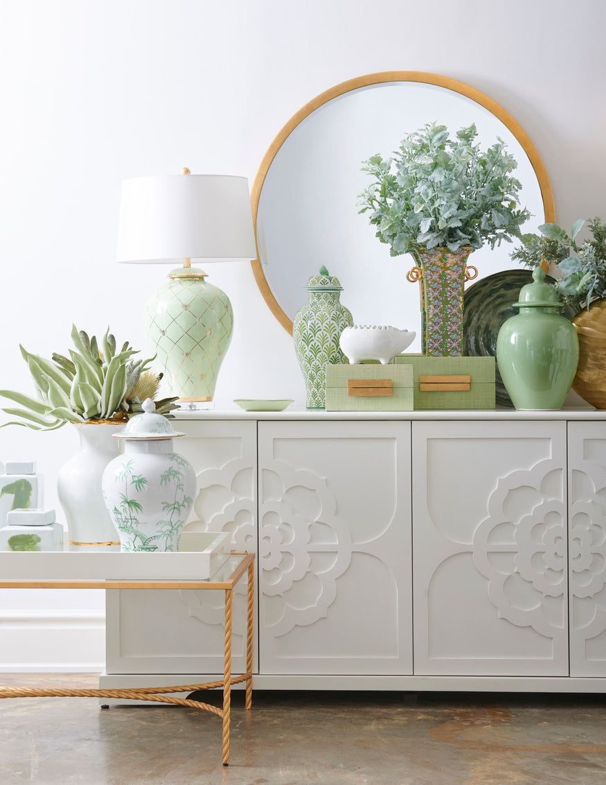 Chelsea House Raffia Boxes - Seafoam (S2)