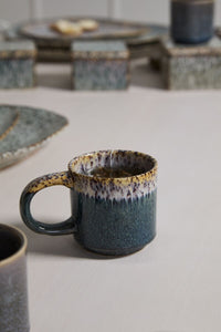 Design Shop Starling Mug 5.5"x 3.5"x 3.25", Set of 4