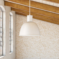 Kuzco Lighting - 493516-WH - One Light Pendant - Irving - White