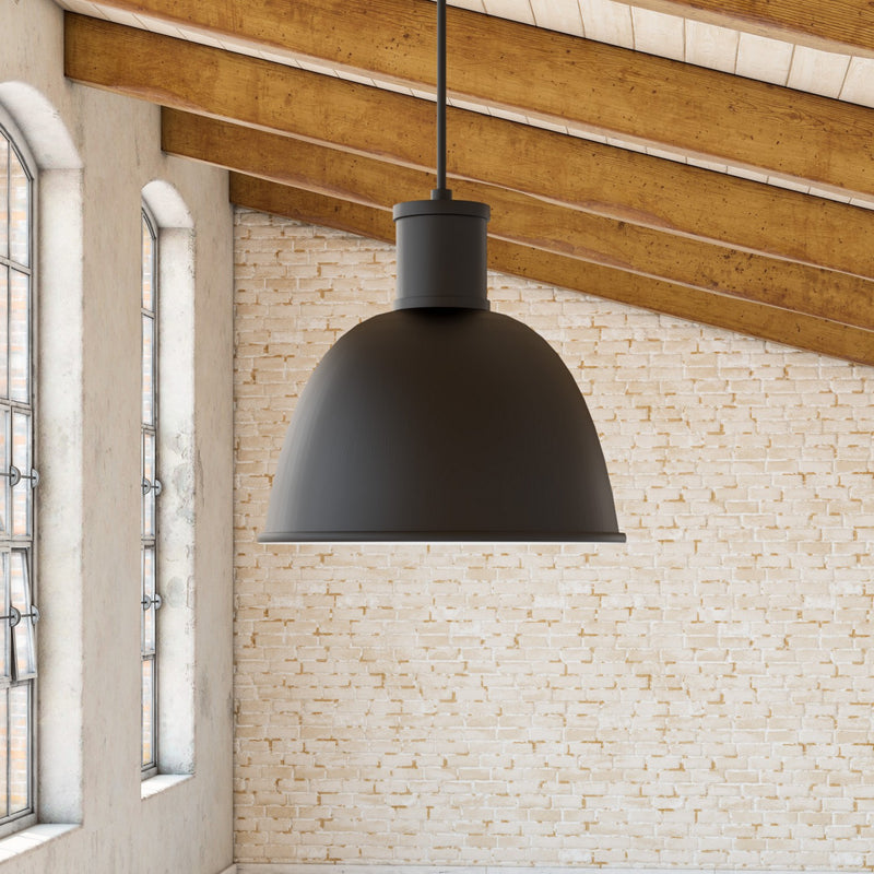 Kuzco Lighting - 493522-BK - One Light Pendant - Irving - Black