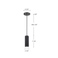 Kuzco Lighting - 494603-BK - One Light Pendant - Micro - Black