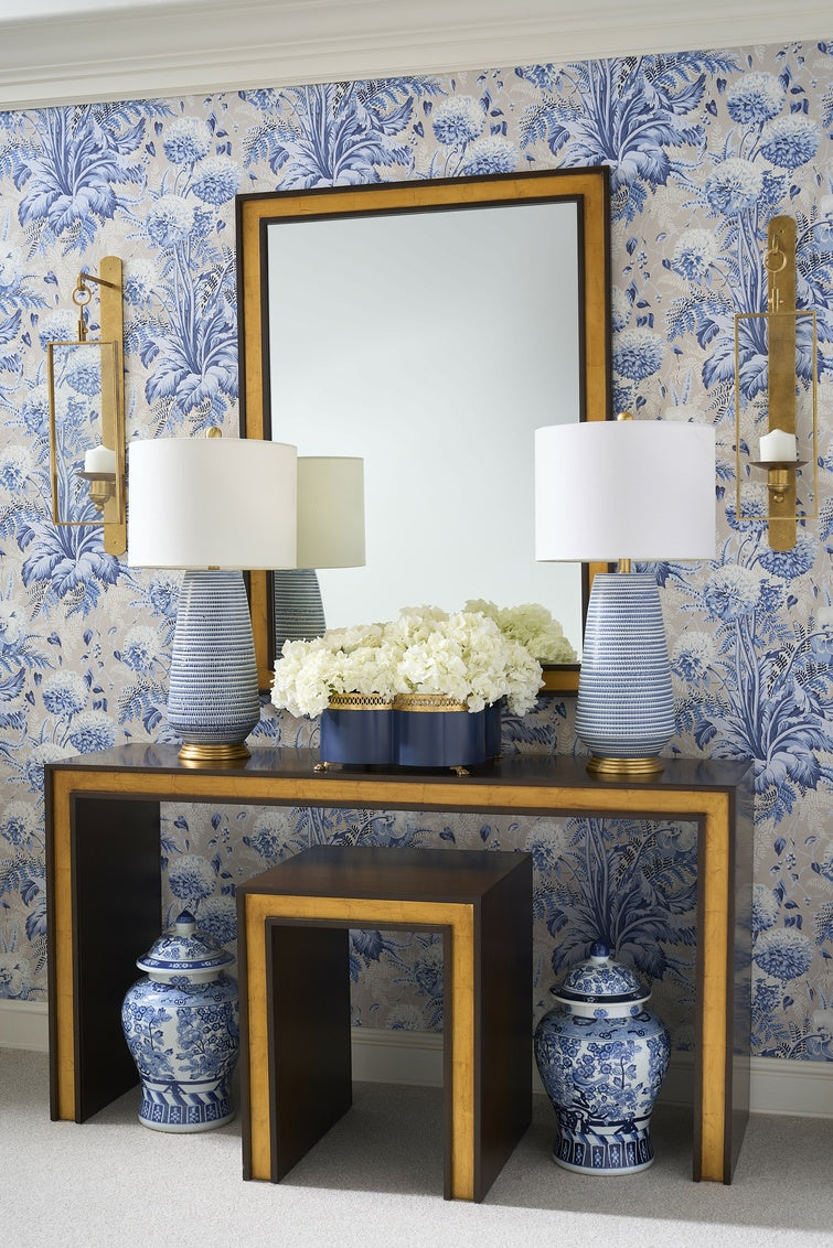 Chelsea House Hive Lamp - Blue