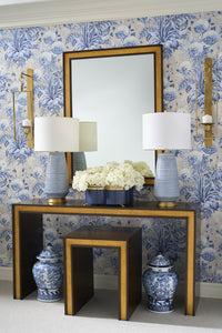 Chelsea House Hive Lamp - Blue