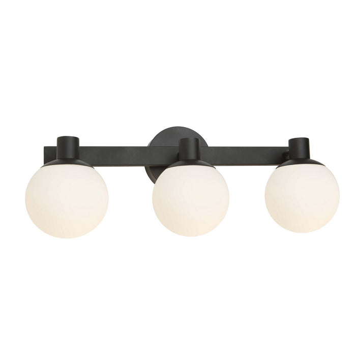 Artcraft LED Wall Sconce from the Tilbury collection in Semi Gloss Black finish