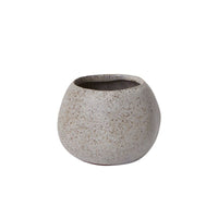 Design Shop Grey Ayer Collection Pot, 4" X 3", Set of 4.