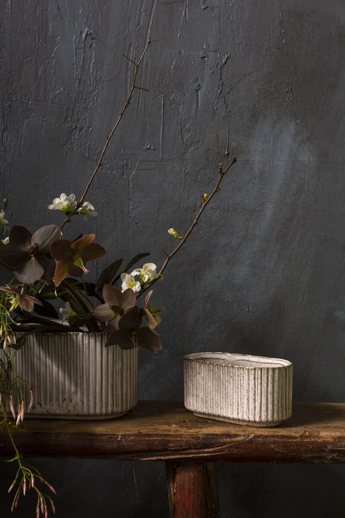 Design Shop Stable Planter 5.5"x 3"x 2.75", Set of 2