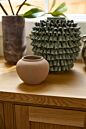 Design Shop Kastanos Vase 5.5"x 4.5", Set of 4