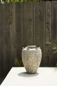 Design Shop Off-White Parthenon Planter, 14.5" X 19.5".