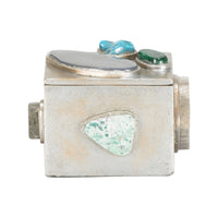 Chelsea House Caribbean Gold Jewelry Box-Square (Lg)