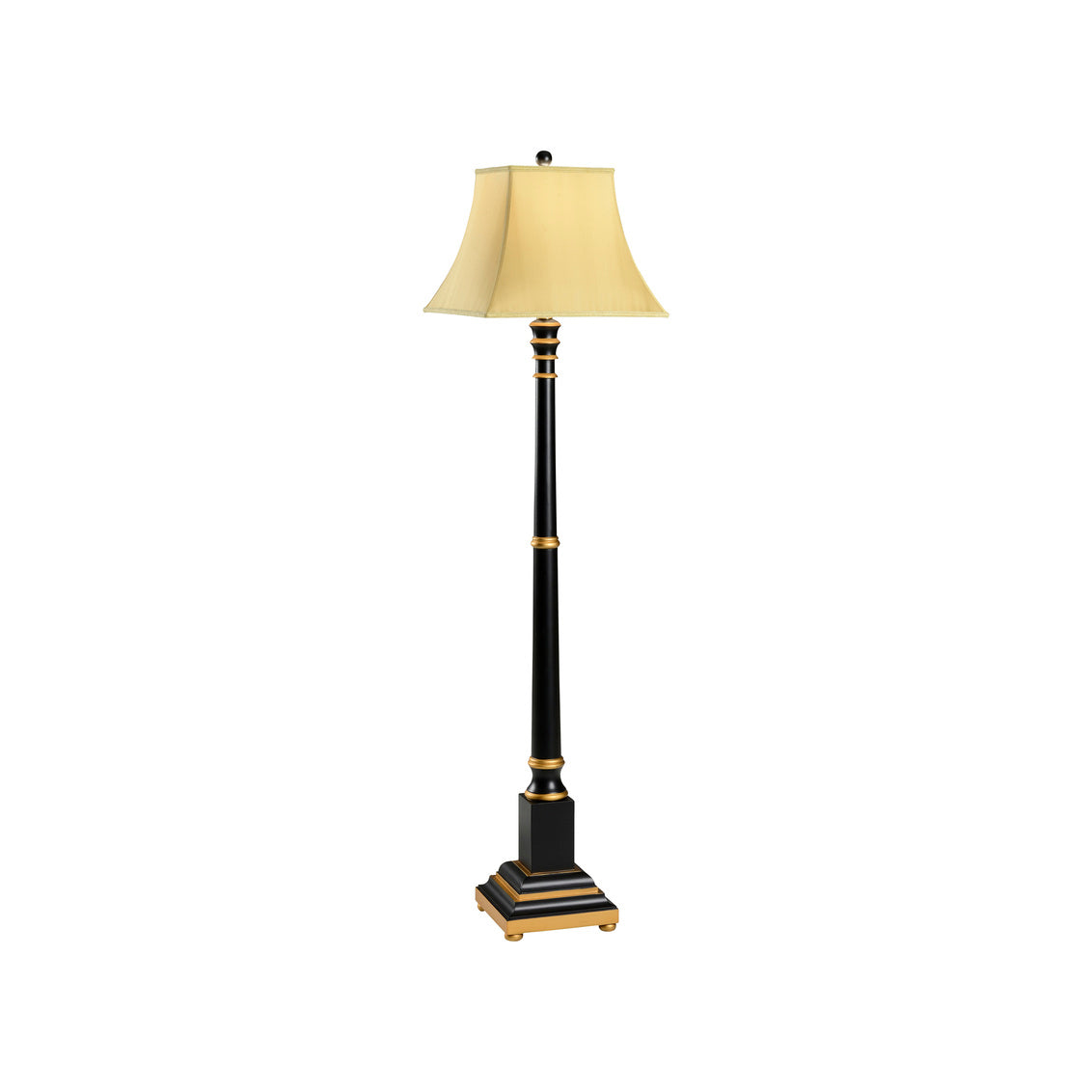 Wildwood Wood Candlestick Floor Lamp