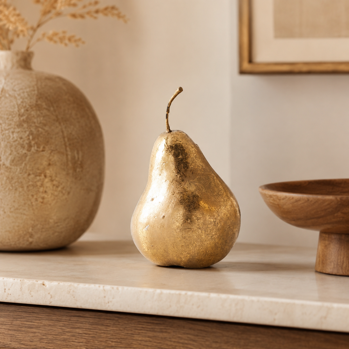 Design Shop 4 Inch Gold Pears