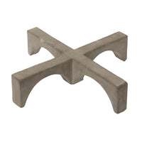 Design Shop Grey Lynwood Stand, 15.75" X 3.5".