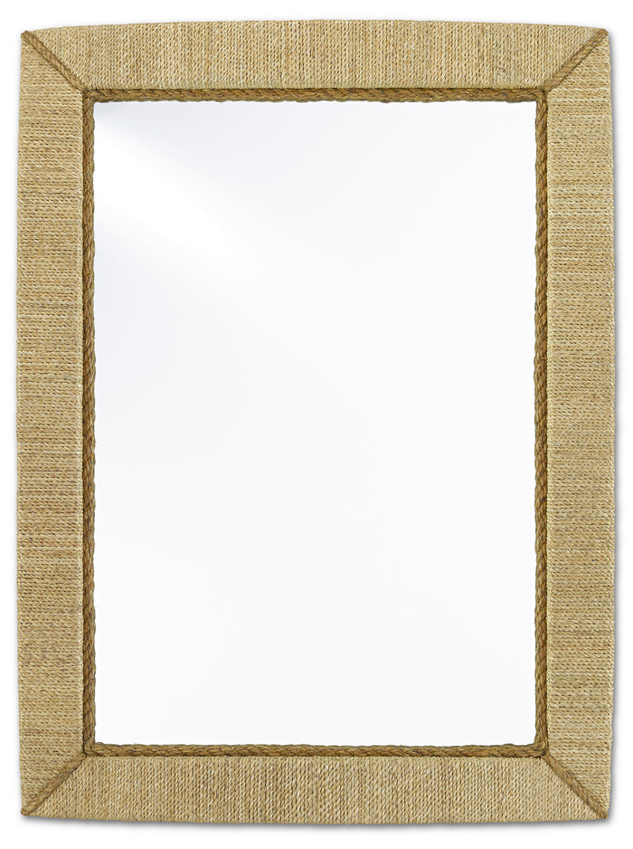 Currey and Company Mirror from the Moroni collection in Natural/Mirror finish