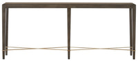 Currey and Company - 3000-0116 - Console Table - Verona Collection - Chanterelle/Champagne