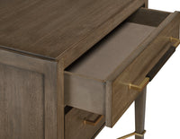 Currey and Company - 3000-0117 - Nightstand - Verona Collection - Chanterelle/Coffee/Champagne