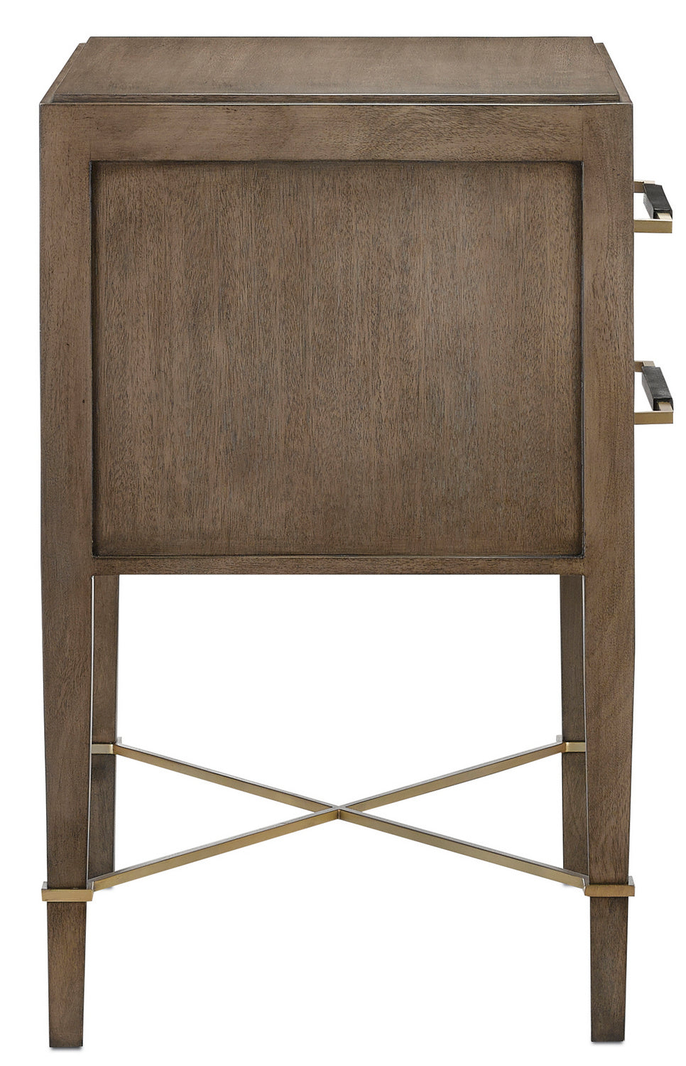 Currey and Company - 3000-0117 - Nightstand - Verona Collection - Chanterelle/Coffee/Champagne