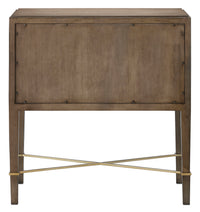 Currey and Company - 3000-0117 - Nightstand - Verona Collection - Chanterelle/Coffee/Champagne