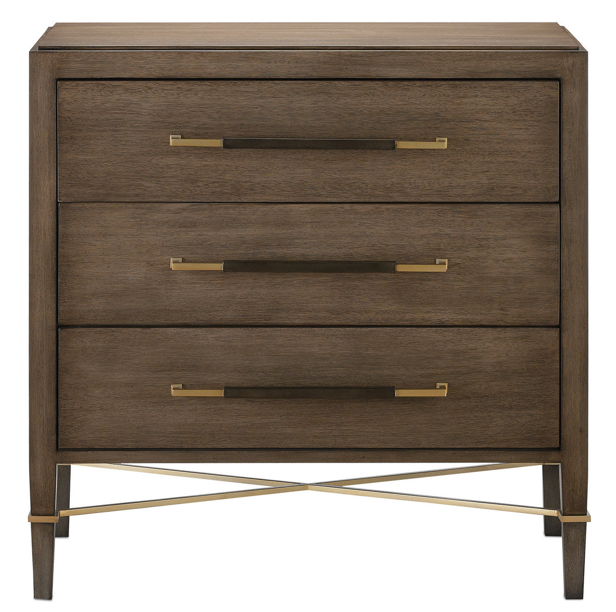 Currey and Company - 3000-0118 - Chest - Verona - Chanterelle/Coffee/Champagne