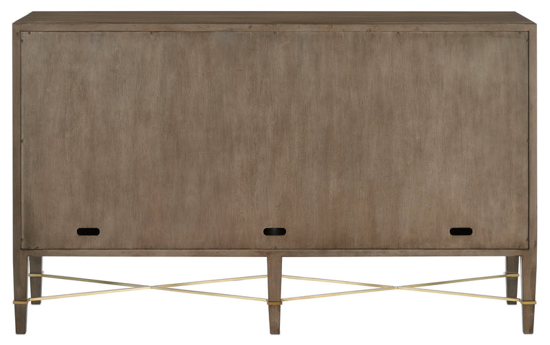 Currey and Company - 3000-0119 - Sideboard - Verona Collection - Chanterelle/Coffee/Champagne