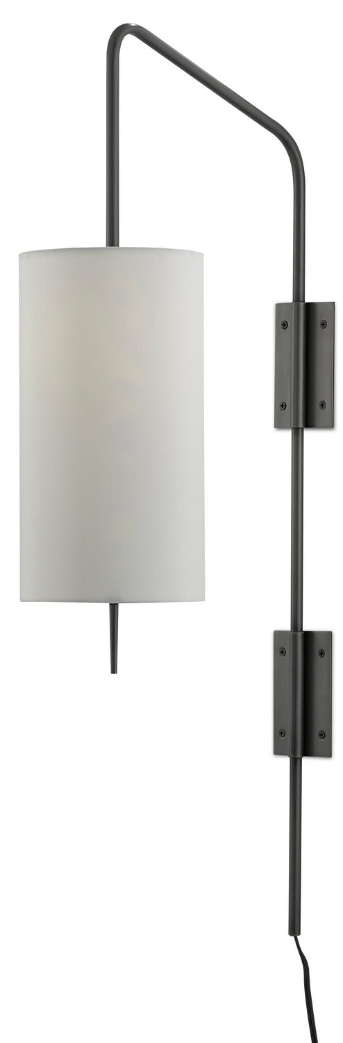 Currey and Company One Light Wall Sconce from the Tamsin collection in Oil Rubbed Bronze finish