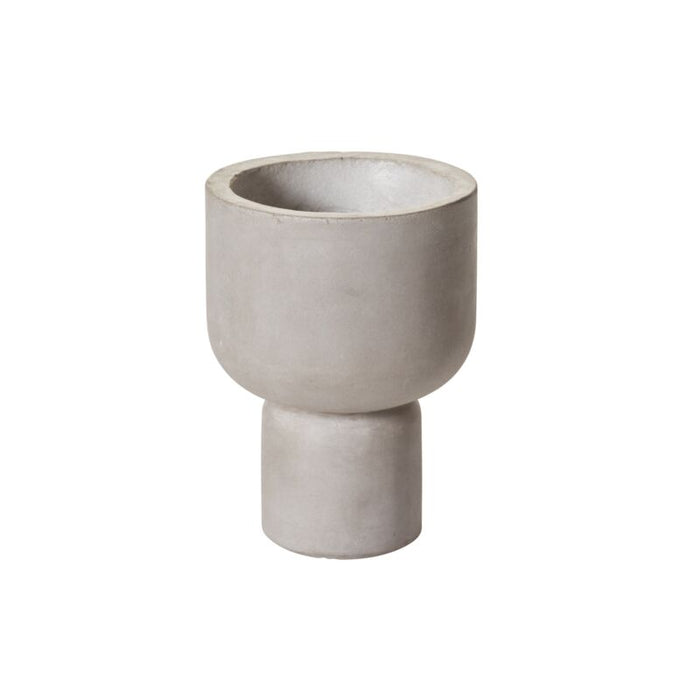 Design Shop Grey Fresno Planter, 6.5" X 8.75".