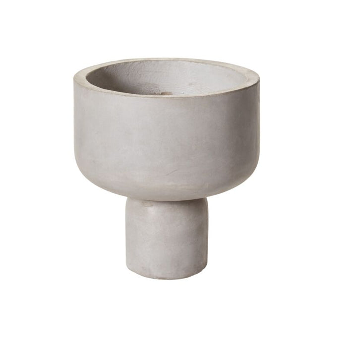 Design Shop Grey Fresno Planter, 10.5" X 11".