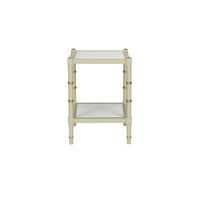 Chelsea House Conner Cane End Table - Green