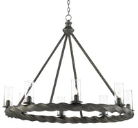 Currey and Company - 9000-0511 - Eight Light Chandelier - Light Molé