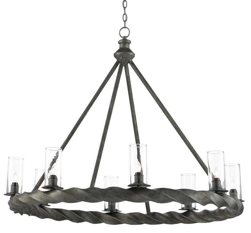 Currey and Company - 9000-0511 - Eight Light Chandelier - Light Molé