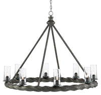 Currey and Company - 9000-0511 - Eight Light Chandelier - Light Molé