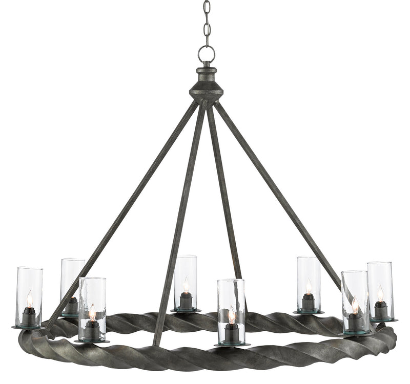 Currey and Company - 9000-0511 - Eight Light Chandelier - Light Molé