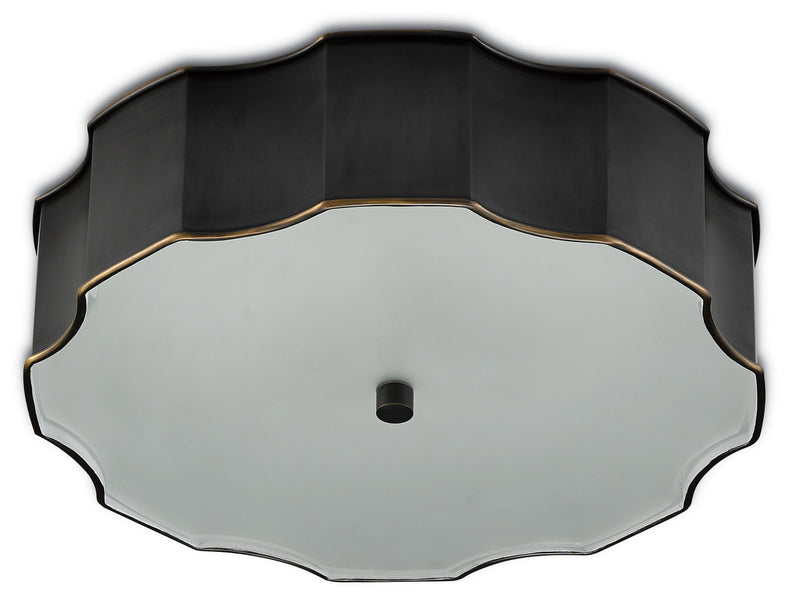 Currey and Company - 9999-0046 - LED Flush Mount - Wexford Collection - Oil Rubbed Bronze