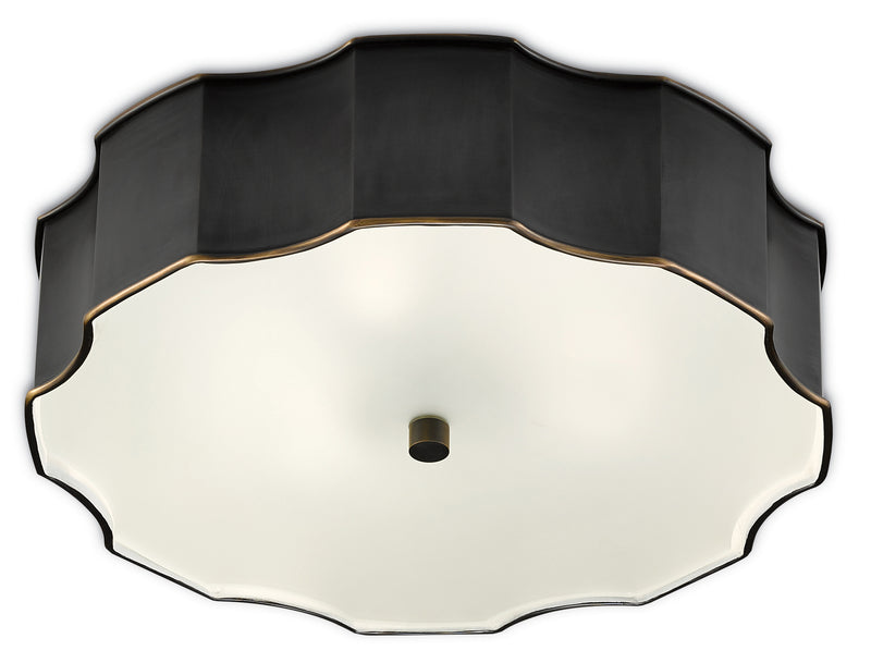 Currey and Company - 9999-0046 - LED Flush Mount - Wexford Collection - Oil Rubbed Bronze