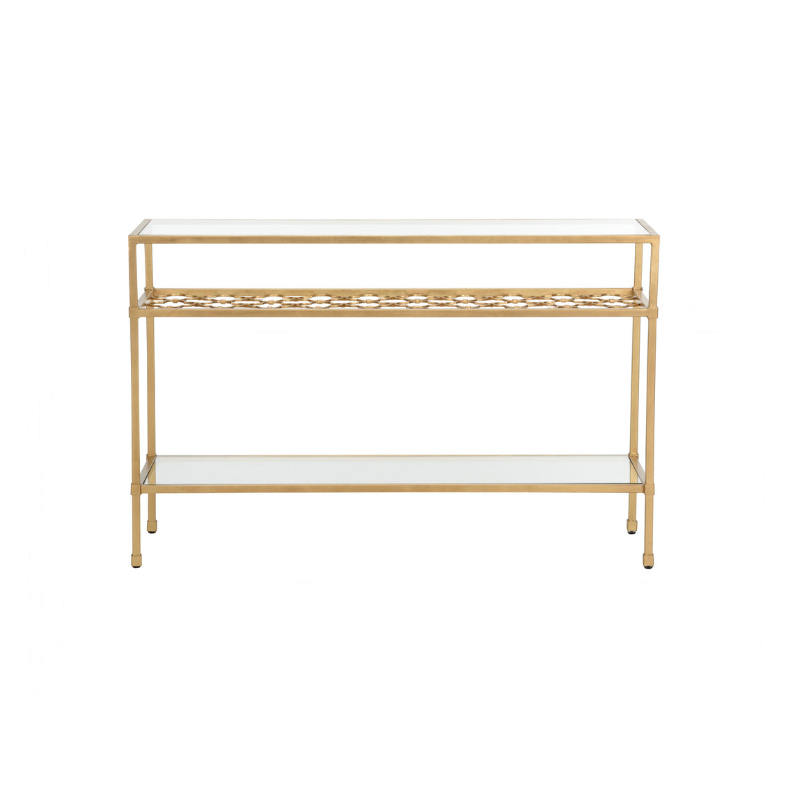 Chelsea House Pacific Coast Console Table-Gold