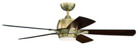 Craftmade - STE52SB5 - 52" Ceiling Fan - Stellar - Satin Brass