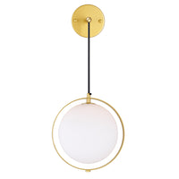 CWI Lighting - 1153W9-1-169 - LED Wall Sconce - Da Vinci - Medallion Gold