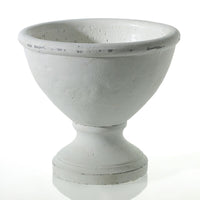 Design Shop White Benoit Compote, 8" X 7.25"