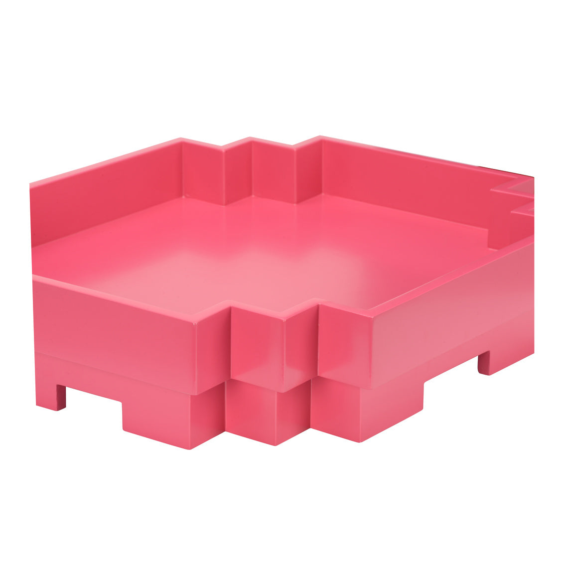 Wildwood Japandi Tray - Fuchsia