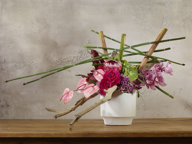 Design Shop White Glendale Collection Pot, 8.5" X 8".