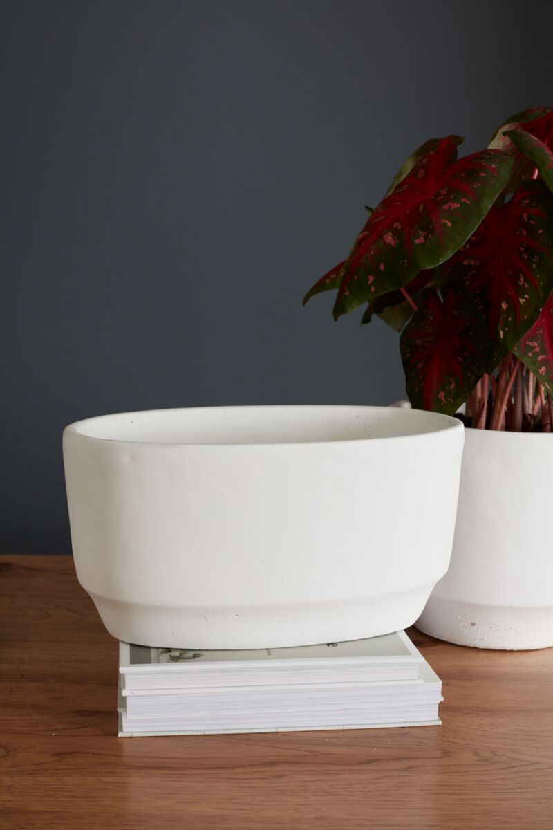 Design Shop White Glendale Collection Boat, 12