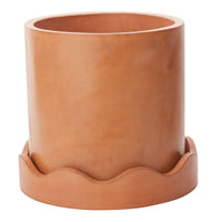 Design Shop Terracotta Neda Pot, 16.25" X 15".