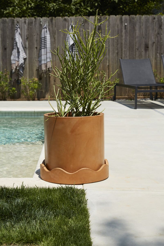 Design Shop Terracotta Neda Pot, 16.25" X 15".