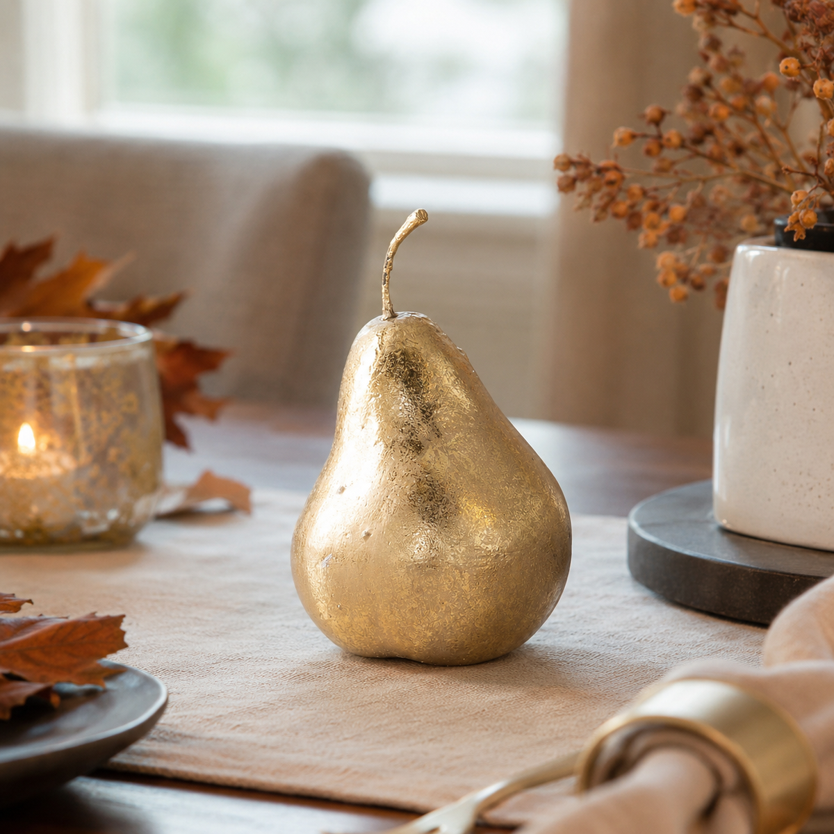 Design Shop 4 Inch Gold Pears