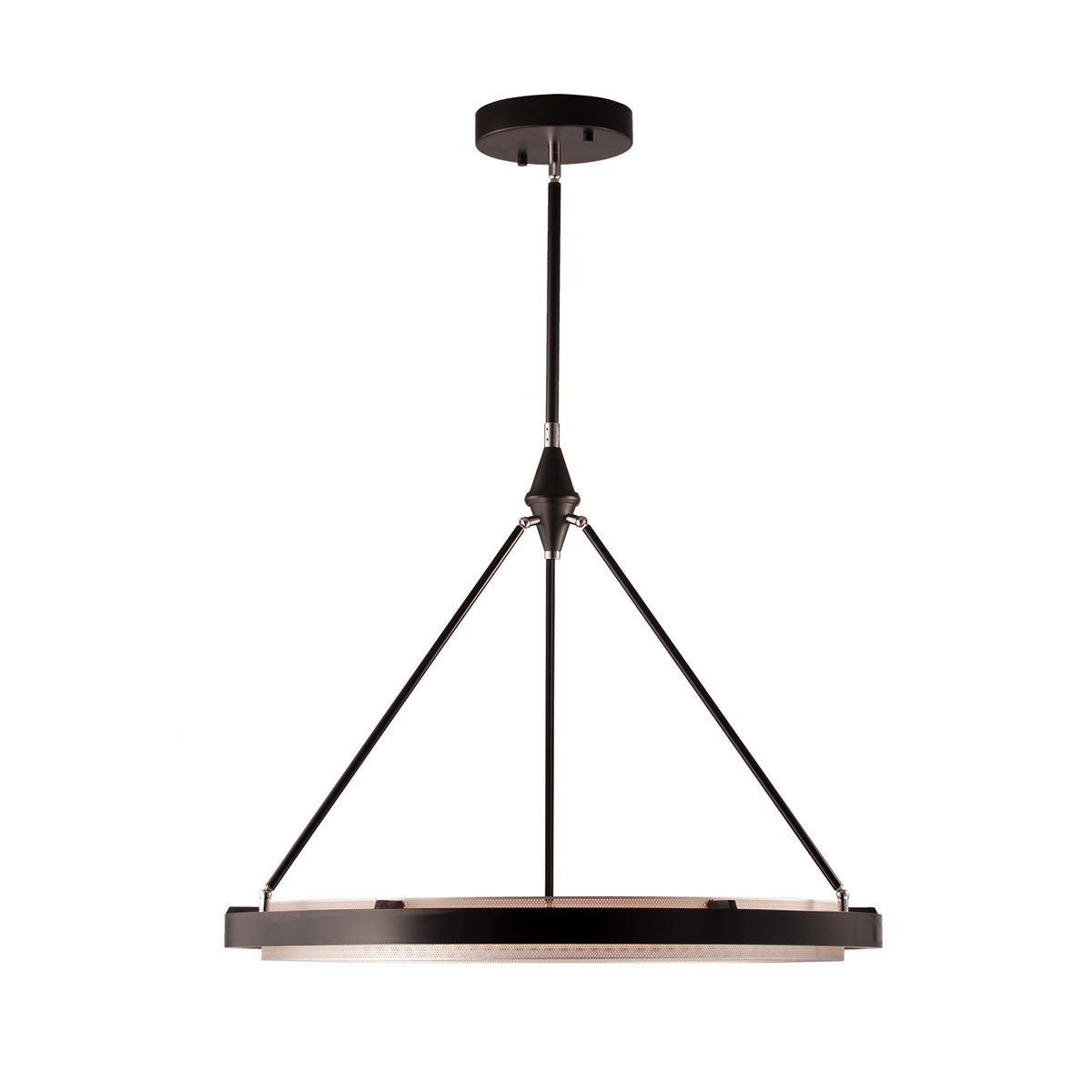 Alora - PD302732CBSS - LED Pendant - Duo - Classic Black/Silver Shimmer