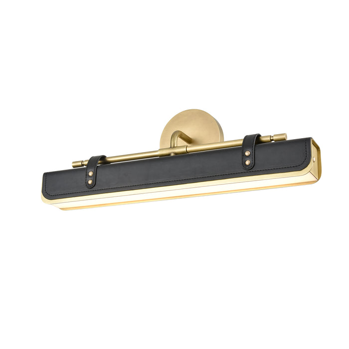 Alora LED Wall Sconce from the Valise collection in Vintage Brass finish