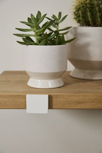 Design Shop Neutral Pasadena Pot 4.5"x 4.25", Set of 4